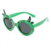 Gafas de Sol Polarizadas para Niños de Silicona Ecológicas al por Mayor Alta Calidad Tpee Lindos Dibujos Animados Gafas de Sol para Bebés Gafas de Sol