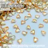 6*7mm Coração Torto Base Pontiaguda Formato Especial Diamante para Nail Art Pequeno Mini Joia para Nail Art Material para Polimento de Unhas Usável Atacado