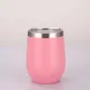 Copo de Casca de Ovo Pintado com Spray Transfronteiriço, Porta-Ovo, Copo Térmico de Vinho a Vácuo de Aço Inoxidável 304, Copo Térmico com Formato de U para Presente
