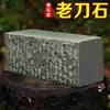 XD Piedra de Afilar Tradicional Natural para Cuchillos de Cocina Domésticos Piedra de Aceite Set de Cocina Piedra de Afilar Gruesa Afilador de Cuchillos Piedra de Lodo