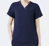 Novos modelos de uniformes cirúrgicos, vestuário de trabalho para médicos, aventais cirúrgicos anti-respingo, em estoque para atacado, gola V, direto do fabricante