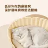Rascador pequeño para gatos hecho a medida, villa para gatos de madera maciza, suministros para mascotas tipo cápsula espacial, casa para gatos, jaula para gatos, nido para gatos