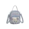 Bolso Cruzado Infantil Lindo de Conejo y Oso, Mini Bolso de Dibujos Animados de Moda y Estilo Nuevo para Niñas, Bolso de Hombro Versátil