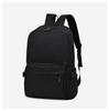 Mochila de agencia de viajes al por mayor de fábrica mochila de tela de color liso se puede agregar LOGO mochila escolar para estudiantes de primaria y secundaria bolsa de viaje