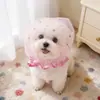 Véu para Cabeça de Animal de Estimação para Uso Externo, Previne Comer Aleatório, Bonito, Confortável, Respirável, Focinheira Especial para Prevenir Mordidas, Comer Acidental e Lamber