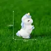 Micro Paisagem Criativa Fofa Pequeno Rena Animal Figura Pintada à Mão Caixa Surpresa Acessórios de Decoração para Paisagismo Ornamento Pequeno de Mesa