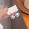 Pendientes Colgantes de Perlas Trenzadas Coreanas, Pendientes Elegantes de Moda y Sencillos, Pendientes Versátiles de Gama Alta de Nicho al por Mayor para Mujeres