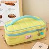 Bolsa de Cosméticos de Aspecto Elegante y Linda, Corazón Femenino, Bolsa de Almacenamiento de Productos para el Cuidado de la Piel de Gran Capacidad, Bolso de Mano, Bolsa de Aseo de Viaje