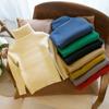 Suéter grueso con forro polar de invierno para niños y niñas, jersey, suave y ceroso por dentro, tejido, para bebé, de una pieza, suéter polar