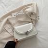 Bolso Pequeño Transfronterizo de Textura Fresca, Bolso Cruzado Popular de Moda para Mujer, Bolso Cuadrado Pequeño de Hombro Debajo del Brazo