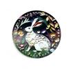 Nova 3mm perfurado dupla face impresso cristal impresso acrílico placa artesanal diy rattan cesta tecida placa inferior acessórios de hardware