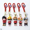 Llavero One Piece colgante de Luffy dibujos animados transfronterizos One Piece Luffy amuleto para mochila de niños figura pequeña juguete