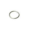 Anillo Mate Esmerilado de Plata Pura S999 para Mujeres y Hombres, Anillo Sencillo de Cola de Plata, Moda Ins Personalidad Regalo de Cumpleaños