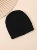 Gorro de Punto Puro Lana para Mujer, Ligero, Suave y Ceroso Cálido Gorro de Punto para Hombre, Otoño e Invierno Casual Versátil Gorro para el Frío Gorro de Dopamina