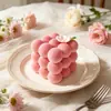 Molde de Silicone Cubo 3D de 6 Elos 15 Elos Forma para Assar Bolo Mousse Esférico Gelatina Grau Alimentício Antiaderente