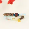 Palisandro Negro DIY Pulsera de los Deseos Especificaciones 0.6 Para Hombres y Mujeres Estilo Étnico Rosario Joyería Decorativa Fabricante Mayorista
