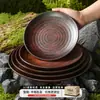 Pratos de Melamina Xiangyuan para Uso Comercial em Hotéis e Restaurantes, Pratos Redondos para Pratos Frios para Buffets Estilo Rústico Restaurantes de Hot Pot