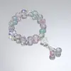 Explosões Super Fada Mori Cristal Lua Pulseira Feminina Design de Nicho Estudante Joker Cor Doce Pulseira de Namorada