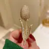 Broche Elegante de Borboleta de Alta Qualidade Dongdaemun Pin Feminino de Alta Qualidade 2024 Nova Moda Acessórios de Corsage de Design Nicho