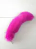 Venta al por mayor del fabricante Colgante de Llavero de Piel de Cola de Zorro Accesorios de Piel Colgante para Bolso Atrezo para Escenario de Actuación