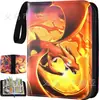 Venda Direta de Fábrica Bolsa Álbum de Cartas Pokemon Bolsa de Cosméticos Desenho Animado Pokemon Álbum de Cartas de Jogo de Folhas Soltas Cartão de Visita
