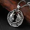Venta Caliente Transfronteriza Moda Retro Colgante Mixto Alas de Águila Personalizado Europeo y Americano Collar de Aleación Joyería para Hombres y Mujeres Venta Directa
