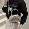 Bolsa Almofada Simples Casual Estilo Coreano para Viagem e Trabalho, Bolsa Quadrada Pequena Transversal Feminina, Moda Verão Novo, Comércio Exterior