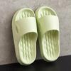 Pantuflas de verano para hombre de talla grande sensación de caca uso casual hogar pantuflas antideslizantes para hombre venta al por mayor interior silencioso