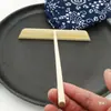 Barraca de panqueca ferramenta limpeza fruta libélula de bambu ancinho de bambu assar macarrão frio espátula de fritar raspador teppanyaki móvel
