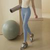 Pantalones de Yoga para Mujer, Levantamiento de Glúteos Durazno, Control de Abdomen, Pantalones Tiburón, Ropa de Yoga, Running, Deportes, Leggings de Fitness, Glúteo Durazno