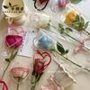Varios Ramos de Flores, Bolsas de Rosas Individuales, Bolsas Transparentes Individuales, Bolsas para Empaque de Flores de Floristería, Empaque de Ramos