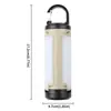 Nueva lámpara colgante portátil para camping transfronteriza, lámpara trébol plegable de 90 grados, lámpara de camping multifuncional de emergencia para exteriores