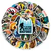 50 Pegatinas Geniales y Modernas de Bigfoot para Coches, Motocicletas, Cascos y Decoraciones de Refrigerador