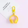Chaveiro de Fone de Ouvido 3D Colorido Criativo Estilo Doce Cool Pingente de Bolsa DIY Acessórios de Joias Artesanais Materiais Atacado
