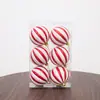 Decorações de Janela de Casa de Natal para Novos Produtos Transfronteiriços Bolas Pintadas Galvanizadas Decorações Penduradas para a Atmosfera da Árvore de Natal Feito Sob Medida