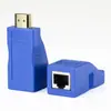 Extensor HDMI Transfronteiriço 30m Transmissão por Cabo de Rede Único HDMI para rj45 Amplificação de Sinal Transmissor 4K30hz