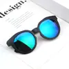 Gafas de Sol Infantiles Estilo Coreano Color Caramelo Mate Lentes Reflectantes de Colores Protección UV400 Anti-UV Gafas de Sol Gafas de Sol
