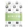 Juego de Cuatro Piezas de Sábana y Funda de Edredón Desechables de Algodón, Sábana Desechable Engrosada Estampada, Súper Rentable para Salones de Belleza, Resistente a la Suciedad para Uso en Baño