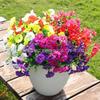 Flores Artificiales Transfronterizas, Decoraciones de Gloria de la Mañana, Arreglos de Escena, Ramos Artificiales, Plantas Verdes Artificiales, Flores de Seda, Flores Simuladas, Plantas, Gloria de la Mañana