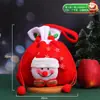 Decoração de Natal Sacola de Presente de Véspera de Natal Sacola de Doces de Natal Sacola de Presente Velhinho Fofo Sacola de Maçã Sacola Tote Infantil