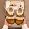 2026 Inverno Novo Estilo Floresta Lã de Cordeiro Versátil Forrado com Fleece Birkenstock Sapatos para Mulheres com Velcro Fashionable Outdoor Sapatos de Algodão