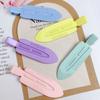 Pinza para el Cabello Hecha a Mano de Alta Calidad para Macarrón, Brillante, Cóncava y Convexa, Sin Costuras, Accesorios para el Cabello, Tocado, Pinza de Pato, Pinza Bb, Pasador de Pelo, Estilo Coreano, Femenino, Ins