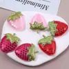 Tela de Lentejuelas Versátil Linda y Creativa Fresa Grande DIY Pasador para el Cabello Accesorio para el Cabello Broche Accesorios de Joyería Venta al por Mayor