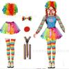 Danza de Broma de Halloween Accesorios de Barba Utilería de Escenario Olla de Hierro Curva Tubo Lupa Dorada de Grano de Madera de Mano