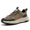 Nuevos Zapatos de Papá para Hombre 2025, Piel de Microfibra, Suela Gruesa, Cómodas Zapatillas Casuales Estilo Coreano, Zapatos de Senderismo para Exteriores, Dropshipping