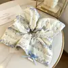 Direto da fábrica: Novos scrunchies estilo coreano, elásticos de cabelo doces e femininos, scrunchies, faixas de cabelo