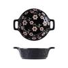 Tazón Redondo Binaural Tazón Japonés para Ramen Color Bajo Esmalte Verde Oscuro Cerámico Hogar Tazón para Fideos Tazón para Ensalada Suministro Amazon