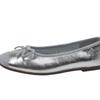 Zapatos Planos Elegantes Zapatos de Noche Plateado Francés Nuevos Zapatos Planos Chinoserie Zapatos de Gorro para Mujer Nuevos Zapatos de Ballet de Suela Blanda de Primavera y Verano