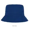 Chapéu de Balde de Algodão Puro Processado e Personalizado para Travessia de Fronteira, Chapéu Redondo para Caminhada ao Ar Livre e Viagem para Meninas, Chapéu de Pescador de Aba Leve Casual e Fashion