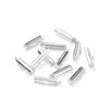 Accesorios DIY 10-40mm Hebilla Deslizante Pendientes Borla Tubo Conector Clip Tubo Deslizante Pendientes Ranura Única Riel Deslizante Barril
